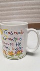 1986 Hallmark MUG crayon art gift Grandpa "God made Grandpas because He likes ." — photo 3