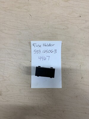 DIXON FUSE HOLDER #539125063  NOS **DISCONTINUED**  HUSQVARNA  4467