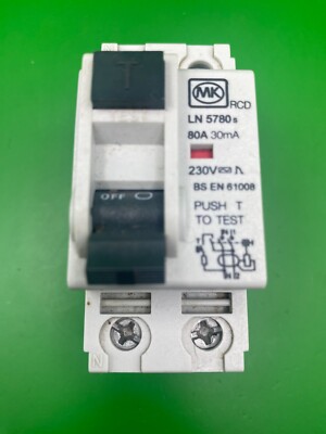 MK LN5780s 80A 30mA RCD