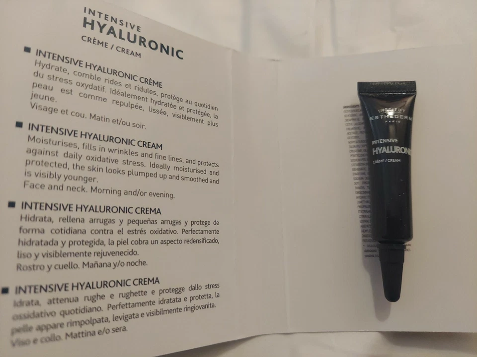 SISTEMA INTENSIVO CREMA HIALURÓNICA INSTITUT ESTHEDERM Foto 2 de 2