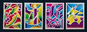 Suriname 1992-1993 #934-937 & 954-956 MNH Christmas/Stamp on stamp