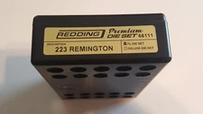 66111 REDDING 2-DIE PREMIUM FULL LENGTH DIE SET - 223 REMINGTON - BRAND NEW