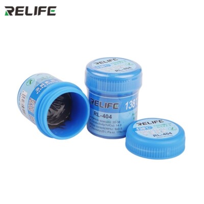 ReLife RL-404 40g 138°C Low-Melt bleifreie Lötpaste für Elektronik