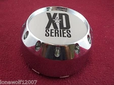 XD Series Wheels Chrome Custom Wheel Center Cap # 464K131-2 / S604-17 (1)
