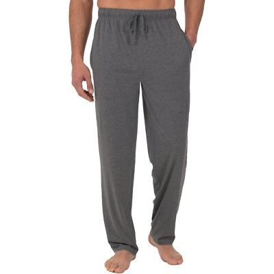 Mens Lounge Pants Sleep Gym Active Pajama Sweatpants Soft Marled Jogger Slim NWT