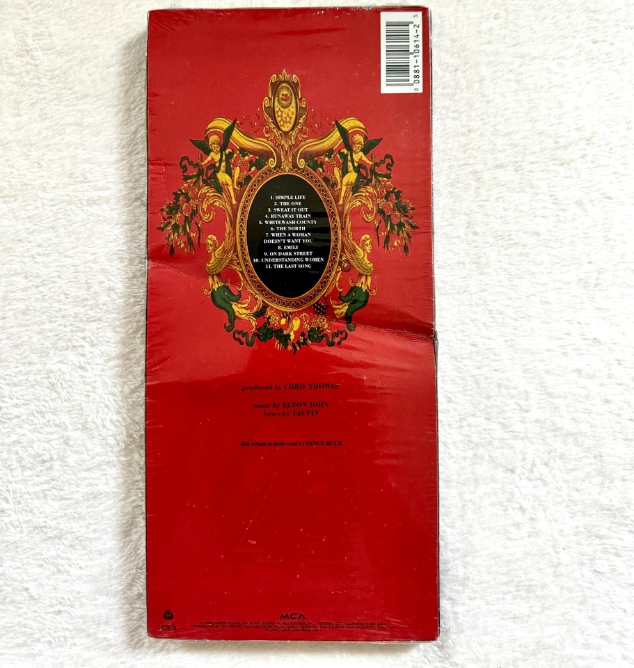 ELTON JOHN THE ONE SEALED LONGBOX CD SET 1ST EDITION BOX SET THE LAST SONG ALBUM Foto 3 de 4