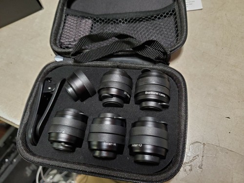 Universal Phone Camera Lens Kit 11 in 1 Wide Angle Fisheye Macro Zoom Telephoto - Zdjęcie 5 z 7