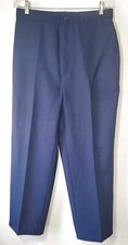 Vintage 1970's BEND OVER by LEVI STAUSS Size 10 Women's Blue Pants/Slacks