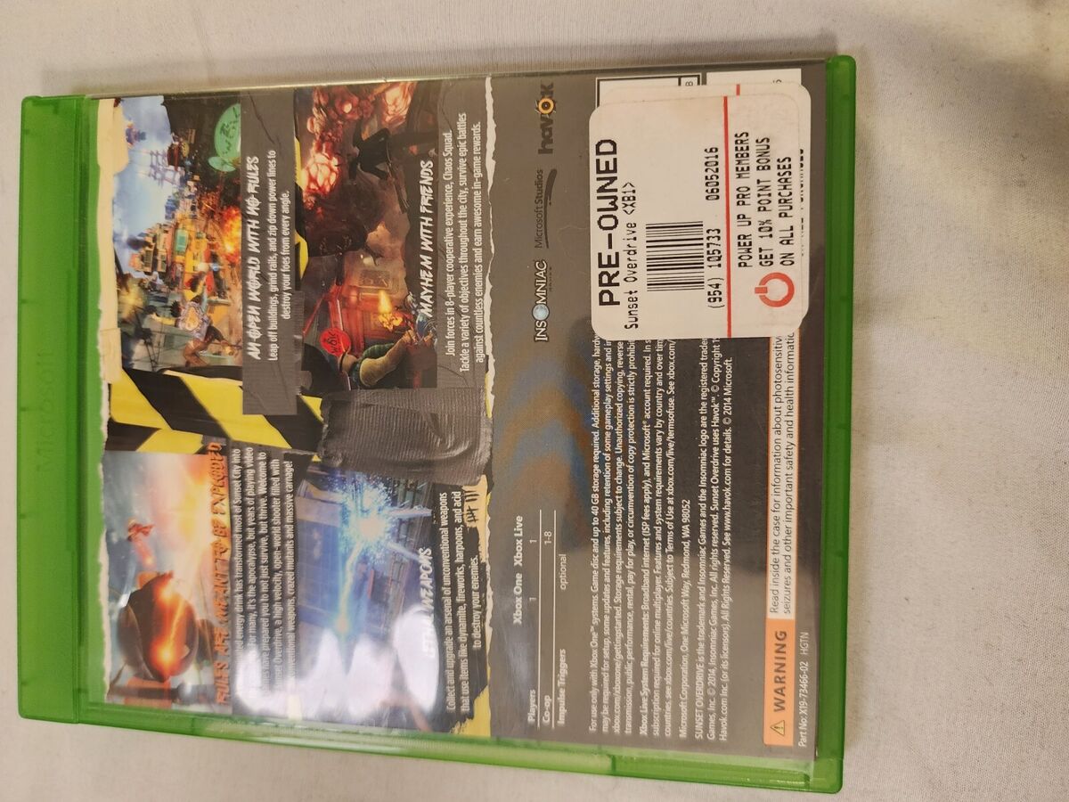 Microsoft Sunset Overdrive (Xbox One) - Pre-Owned 