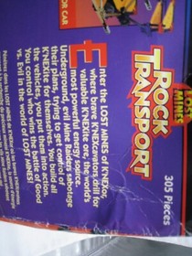 KNEX Lost Mines Rock Transport 12129- NEW! Sealed! K&rsquo;NEX Box is crushed