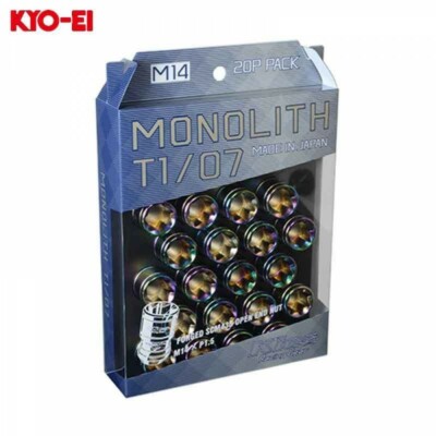 KYO-EI Genuine OEM KICS MONOLITH T1 / 07 [M14 X P1.5] 20PCS MN04N