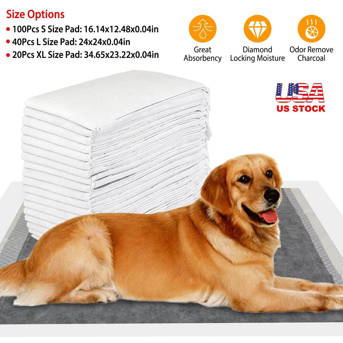 Ultra Absorbency Dog Puppy House Training Wee Wee Pee Pads