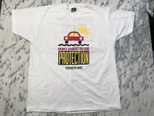 Code Alarm Vehicle Security Use Protection RARE Old School 1990's T-Shirt Men XL