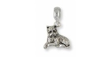 Westie Charm Slide Jewelry Sterling Silver Handmade West Highland White Terrier