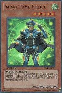 Space-Time Police - GENF-EN023 - Ultra Rare - Unlimited Edition x3 - Near Mint