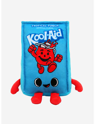 Funko Kool-Aid Blue Tropical Punch Packet Collectible Plush Hot Topic Exclusive