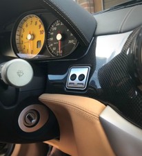 Ferrari F599 Mascherine Alluminio Regolazione Tachimetro GTB HGT GTO Aperta Fiorano 