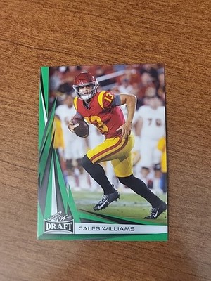 2023 Leaf Draft - V2 Green #B2-2 Caleb Williams Rookie (RC) QB Chicago Bears