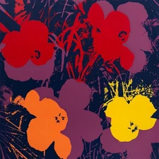 Andy Warhol- Silk Screen "Flowers 11.66"