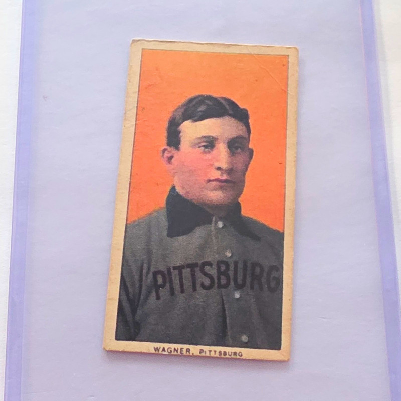 Honus Wagner T206 Baseball Card Pittsburgh Reprint