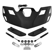 Matt Black Trunk Luggage Rack &LED Brake Light For Honda Goldwing 1800 2021-2025