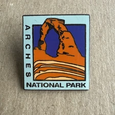 Arches National Park Pin - Delicate Arch Utah Souvenir, Official Traveler Series