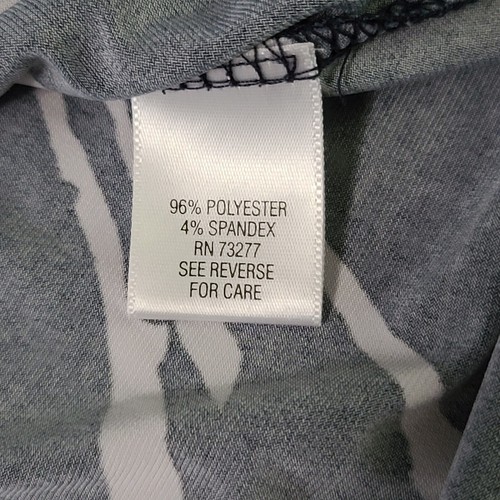 Dana Buchman Damen Bluse Mehrfarbig Größe L Polyestermischung Stretch - Bild 6 von 12