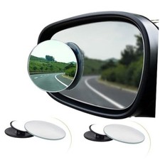 Blind Spot Mirror, 2-Pack Round 360  Adjustable Convex Side Mirrors, Universal