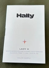 NEW on Card Hally LADY H Hair Perfume .07 fl oz Spray Sample Free Shipping
