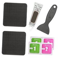 Trampoline Patch Repair Kit 4"x4" Square On Patches - 2 Pieces