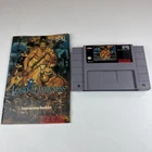 Lord Of Darkness SNES 1994 Nintendo With Manual Authentic TESTED