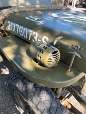 Willys Jeep Ford Gpw Ww2 Siren Federal Champion Mars Sirene - 6v Willys Jeep Ford Gpw Ww2 Siren Federal Champion Mars Sirene - 6v