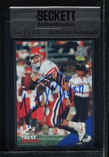 BAS 1994 Classic NFL Draft Trent Dilfer #2 Seal of Authenticity Auto 3c7