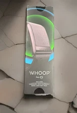 WHOOP 4.0 Wearable Fitness Tracker w/ Superknit Band ONYX Model WS40 NEW in box