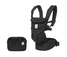 Ergobaby All Position Omni 360 Baby Carrier -Pure Black 7-45lbs NB-Toddler