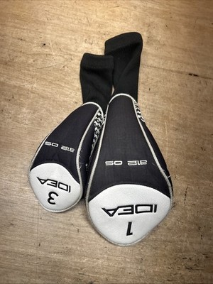 A1 - Adam s Idea A12 OS Driver and 3 Wood  Headcover Lot