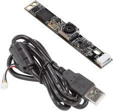 8MP Autofocus USB Camera, IMX179 Lightburn Camera with Microphone, Ultra HD Embe