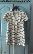 Tory Burch Runway Pier Dress Size 2 XS Nautical Rope Print Mini