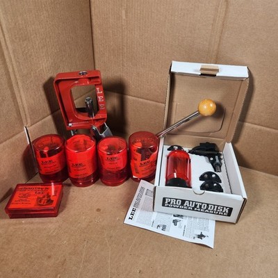Lee Reloading Press Package 44 Special Rem Mag 45-70 Colt Aito Powder Measure 
