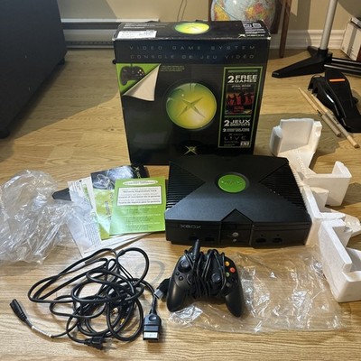 Microsoft Xbox Original Console Variant - In Box With Foam - Tested - Authentic