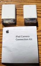 Apple iPad Camera Connection Kit SD Card USB Adapters A1362 A1358 MC531ZM/A