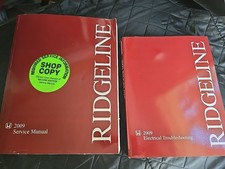 2009 Honda Ridgeline Oem Repair Manual & Electrical Wiring Manual