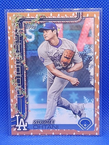 2025 Shohei Ohtani - Topps Holiday - Gold Lights Border SP - Dodgers MVP🔥