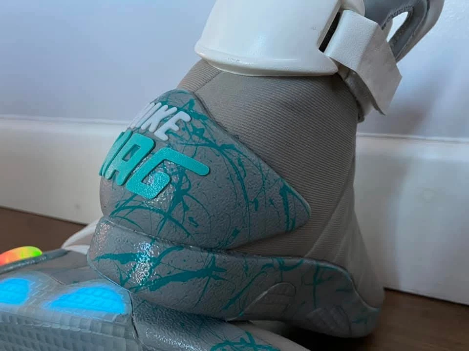 Back to the Future - Light Up Mag Upgrade Swoosh & Decals - Shoes Not Included - Image 2 of 4