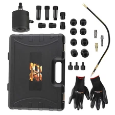 Air Vibration Injector Removal Extractor Remover Pneumatic Puller Tool Set Black