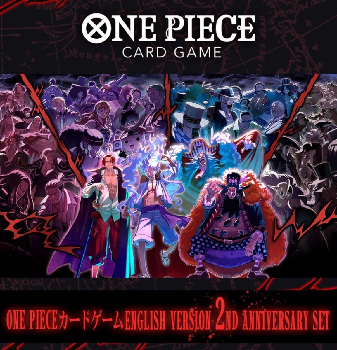 ONEPIECEカードEnglish2ndAnniversaryset日本語版 ONE PIECE Card Game English 2nd Anniversary set Japanese ver. 2025