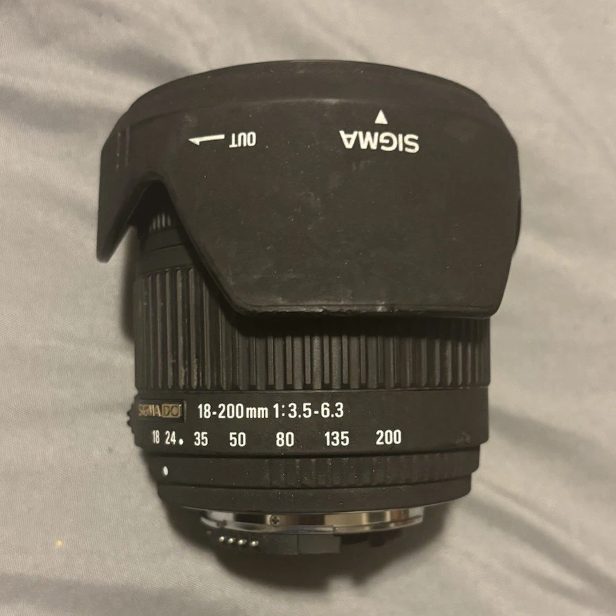 Sigma DC 18-200mm Focal Camera Lenses for sale | eBay