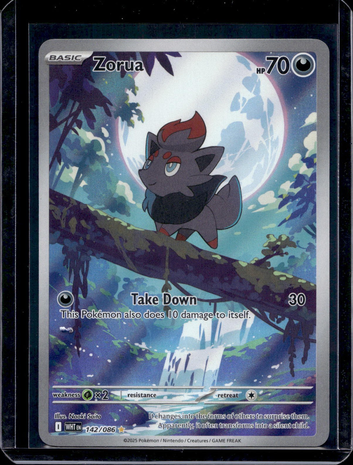Pokemon SV: White Flare Zorua 142/086