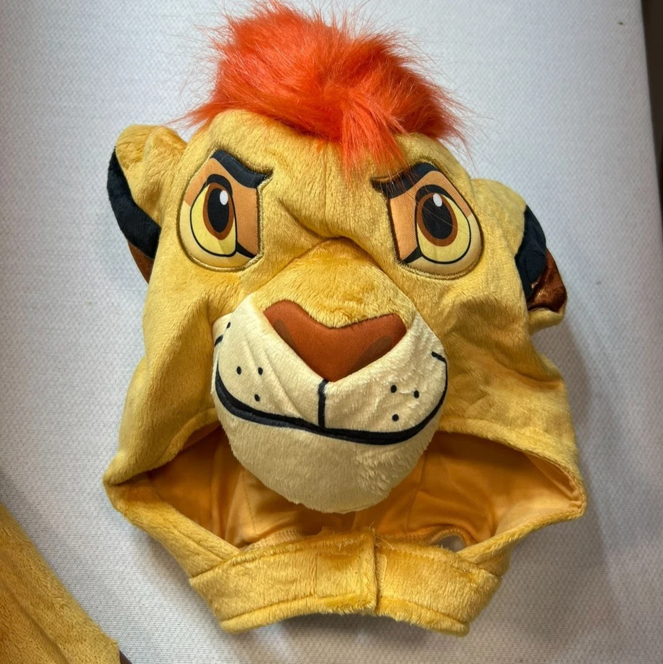 Disney Guardia León Simba Halloween Niño Disfraz Set Mediano Dibujos Animados Temporada Foto 4 de 4
