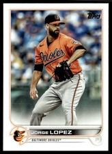 2022 Topps Jorge Lopez Baltimore Orioles #552